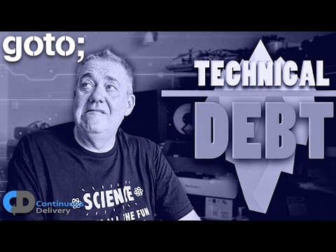 Types Of Technical Debt & How To Manage Them • Dave Farley • GOTO 2024