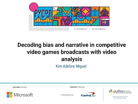 Talk: Kim-Adeline Miguel - Decoding bias and narrative in competitive video games