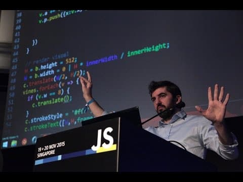 Mathieu 'p01' Henri: Making Realtime Audio-Visuals - JSConf.Asia 2015