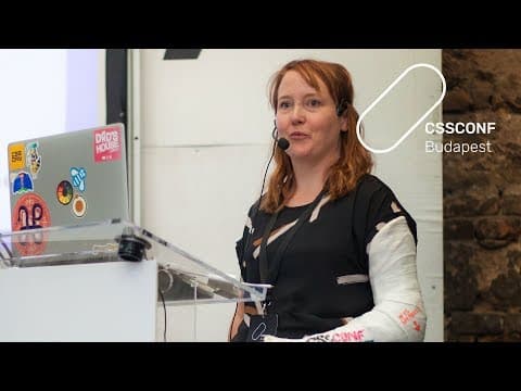 Heidi Olsen: The Shady Web: Using CSS for Good, not Evil | CSSConf Budapest 2017