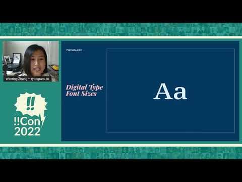 !!Con 2022 - Customizable Icons With Font Technologies! by Wenting Zhang