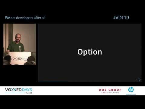 [VDT19] Design for errors - An introduction to Domain Modeling with a bit of Arrow by Ivan Morgillo