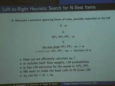 Syntax Augmented Machine Translation: Challenges in Search and Learning Effec...