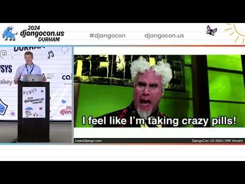 DjangoCon US 2024: Django User Model: Past, Present, and Future with Will Vincent