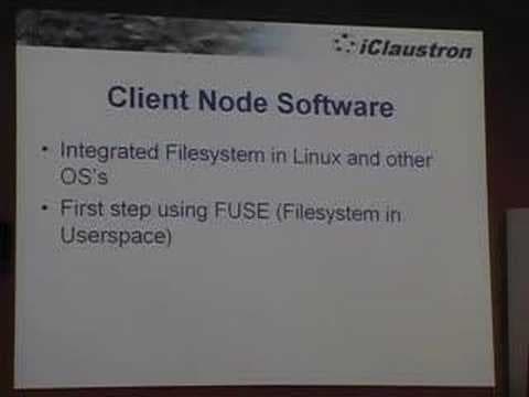 iClaustron: Open Source Grid Cluster Storage Controller