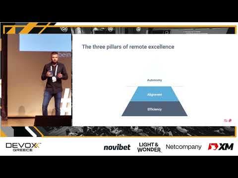 Devoxx Greece 2024 Unlocking the Power of Remote Teams: Lessons from the Trenches by Dawid Stronczak