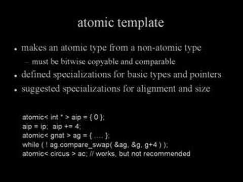 Advanced Topics in Programming Languages Series: C++ Threads