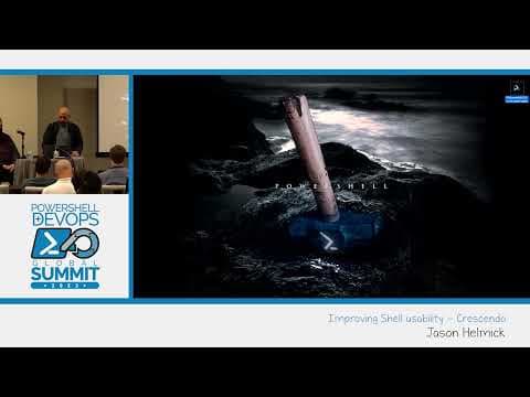 PowerShell Summit 2023: Improving Shell usability - Crescendo by Jason Helmick
