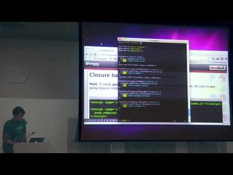 John Davidson: Building custom widgets with the closure library