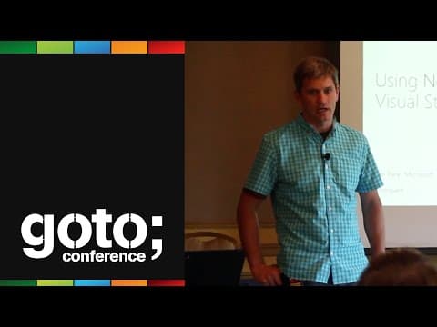 Developing in node.js with Visual Studio & Windows Azure • Tim Park • GOTO 2014