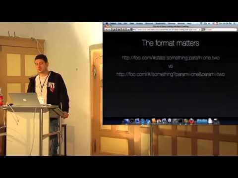 [JSConfEU 2010] Rostislav Hristov: The Art of Deep Linking and AJAX Crawling