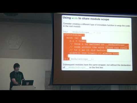 Michael Bolin: with: JavaScripts most reviled keyword