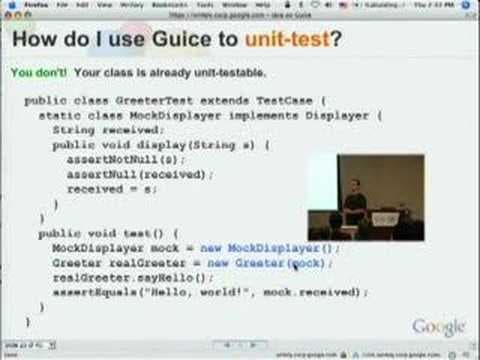 Java on Guice: Dependency Injection, the Java Way