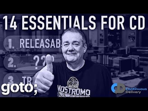 14 Step Continuous Delivery Checklist • Dave Farley • GOTO 2025