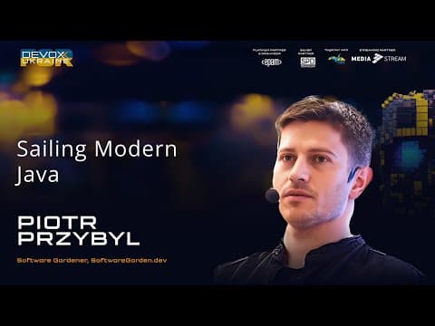 Sailing Modern Java | Piotr Przybyl | Devoxx Ukraine 2023