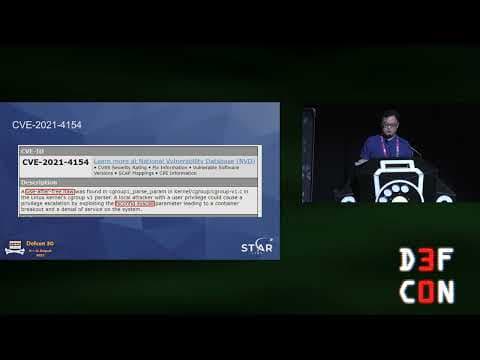 DEF CON 30 - Billy Jheng, Muhammad Ramdhan - All Roads Lead to GKEs Host -   4+ Ways to Escape