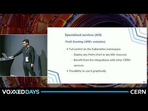 Modern web hosting where the web was invented by Alberto Pimpo