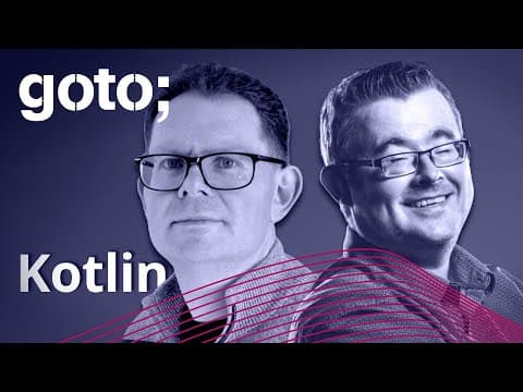 Should Kotlin Be Your Go-To Language? • Garth Gilmour & Eamonn Boyle • GOTO 2019