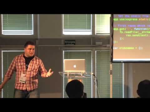 [JSConfEU 2011] David Coallier: Breaking Technologies