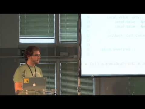 [JSConfEU 2011] Konstantin Kaefer: Writing node modules with v8