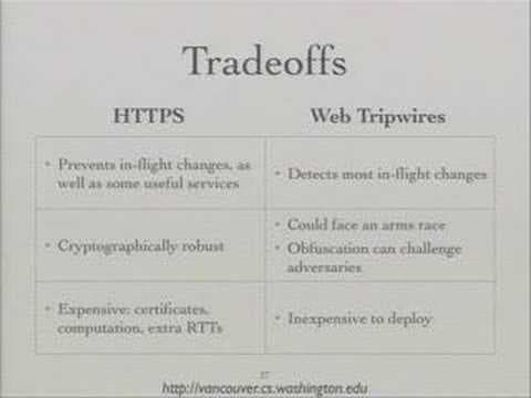 Building a Safer Web: Web Tripwires and a New Browser Architecture