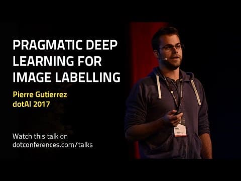 dotAI 2017 - Pierre Gutierrez - Pragmatic Deep Learning for image labelling