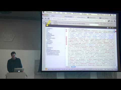 Boris Bokowski: Orion: The web is my development environment