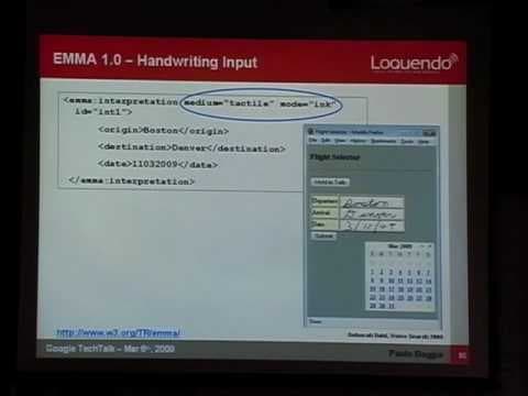 Voice Browsing And Multimodal Interaction In 2009