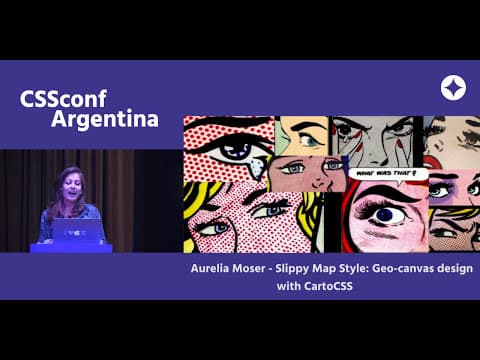 "Slippy Map Style: Geo-canvas design with CartoCSS" - Aurelia Moser
