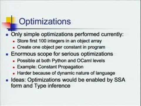 Compiling Dynamic Languages