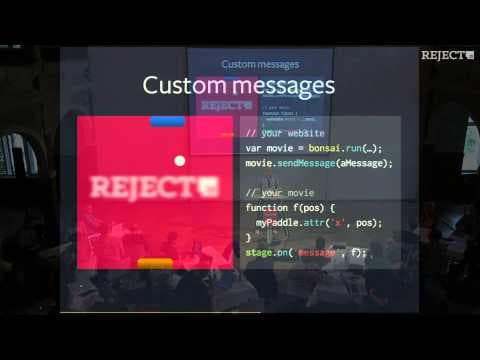 [Reject.JS 2013] Tobias Reiss - BonsaiJS -- A Graphics and Animation Library