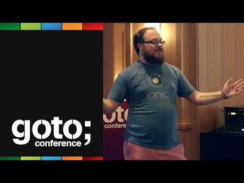 Ionic: Mobile App Development with a Superpowered Platform • Matt Kremer • GOTO 2016