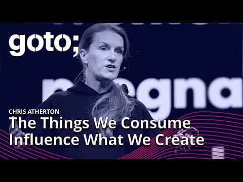 Design for the Utopia You Want, Not the Dystopia You're In • Chris Atherton • GOTO 2022