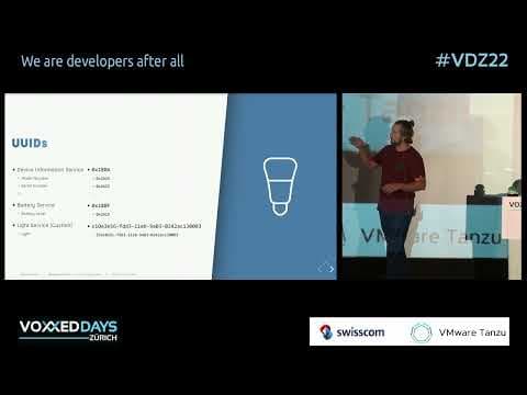 [VDZ22] WebBluetooth - the missing link by Nico Martin