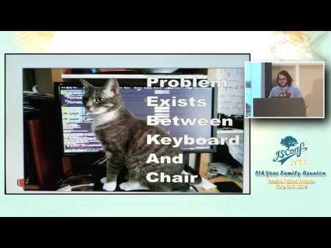 [JSConfUS 2013] Brandon Dimcheff: Down The Rabbit Hole: Chasing bugs from the browser to the backend