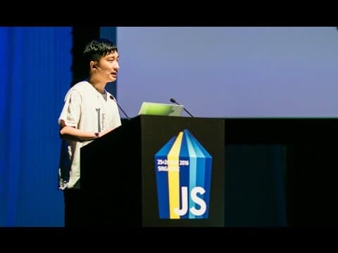 Chengxi Li: Bootstrapping A Live Streaming React Web App - JSConf.Asia 2016