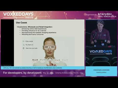 [VDTRIESTE24] Wear glasses with NodeJS, Puppeteer, and Chrome - Conference by Vincenzo D'Amore