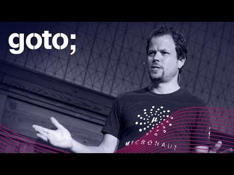 Introduction to Micronaut • Graeme Rocher • GOTO 2019