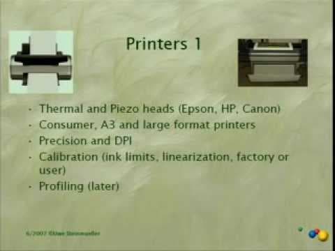 Photographic Technology EDU Day 19: Inkjet printing...