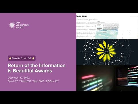 Reflecting on the Return of the Information is Beautiful Awards