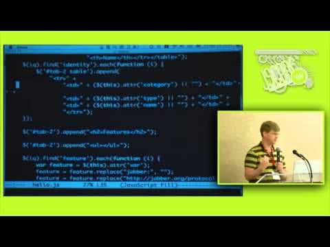 Jack Moffitt: The Real Time Web with XMPP