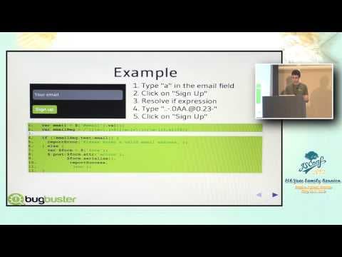 [JSConfUS 2013] Olivier Crameri: The JavaScript Debug Robot