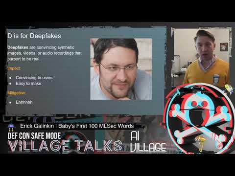DEF CON Safe Mode AI Village - Erick Galinkin - Babys First 100 MLsec Words