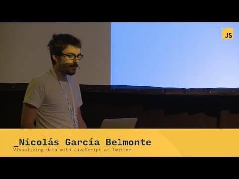 Nicolás García Belmonte: Visualizing data with JavaScript at Twitter | JSConf.ar 2014