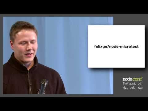 Felix Geisendörfer: How to Test Asynchronous Code