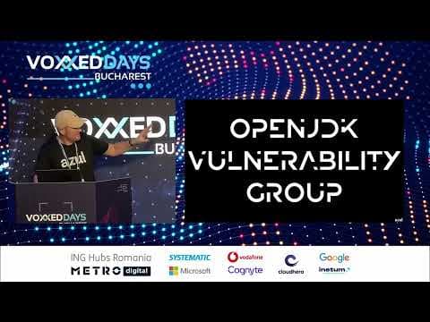 [VDBUH2023] - Gerrit Grunwald - Wargames - Java vulnerabilities and why you should care