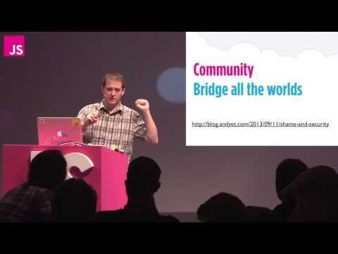 Adam Baldwin: Security First -- JSConf EU 2013
