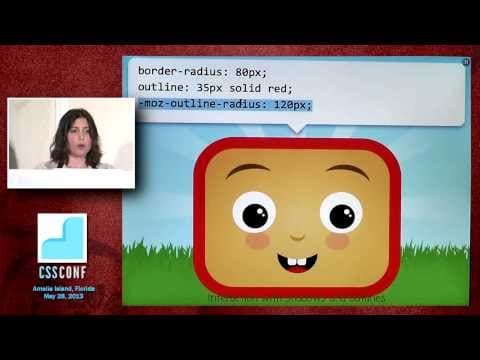 [CSSConfUS 2013] Lea Verou: The Humble Border-radius