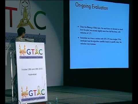 GTAC 2010: Early Test Feedback by Test Prioritisation