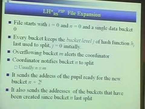 LH*RSP2P : A Scalable Distributed Data Structure for P2P...